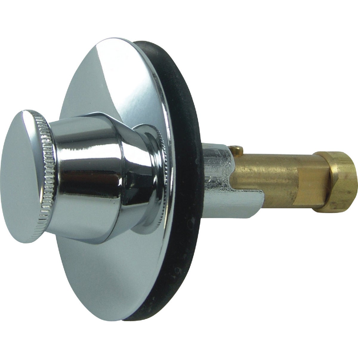Danco Lift & Turn 3/8 In. & 5/16 In. Thread Tub Drain Stopper Cartridge in Chrome Image 1
