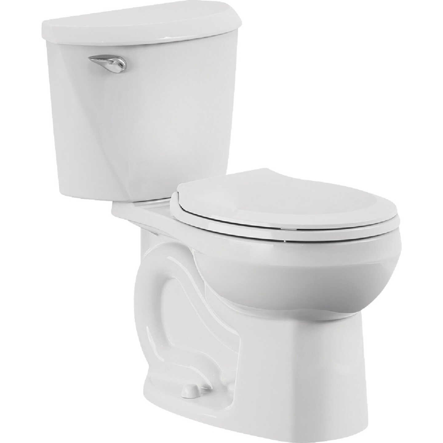 American Standard Colony3 White Round Bowl 1.28 GPF Toilet-to-Go Image 1