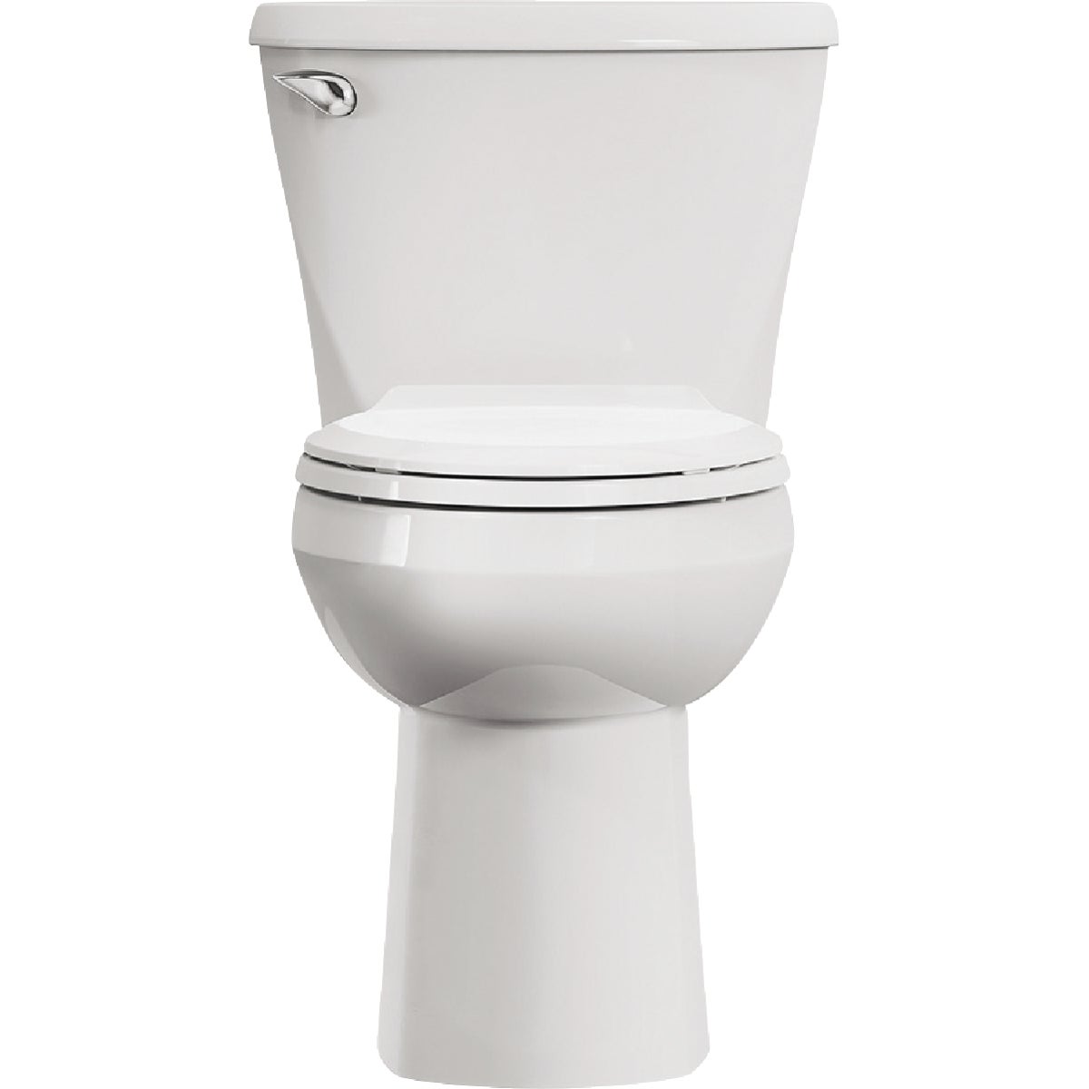 American Standard Colony3 Chair Height White Elongated Bowl 1.28 GPF Toilet-To-Go Image 4