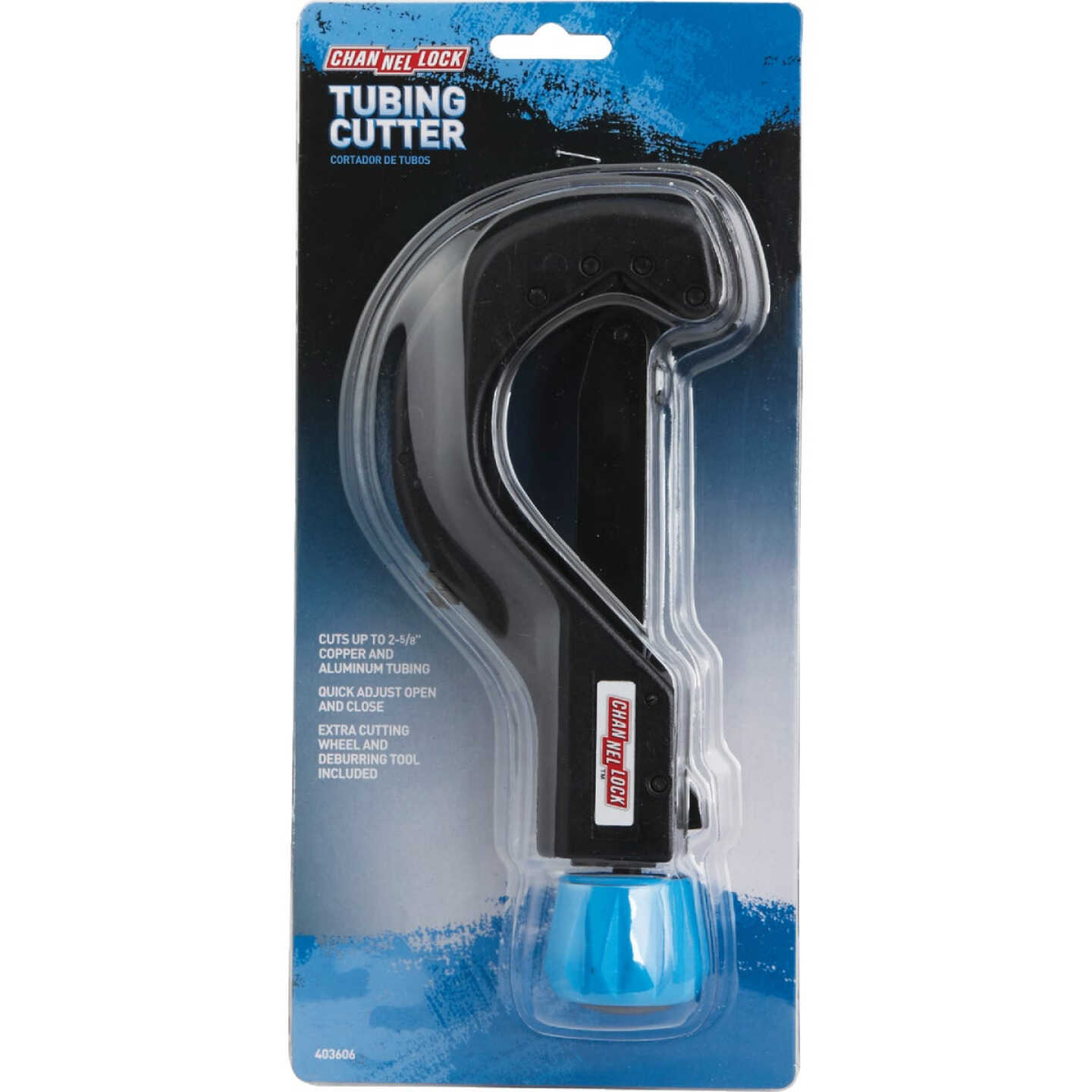 Channellock Up to 2-5/8 In. Copper, Aluminum or Stainless Steel Tubing Cutter Image 2