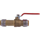 SharkBite 3/4 In. Brass Push-Fit Slip Ball Valve Image 4
