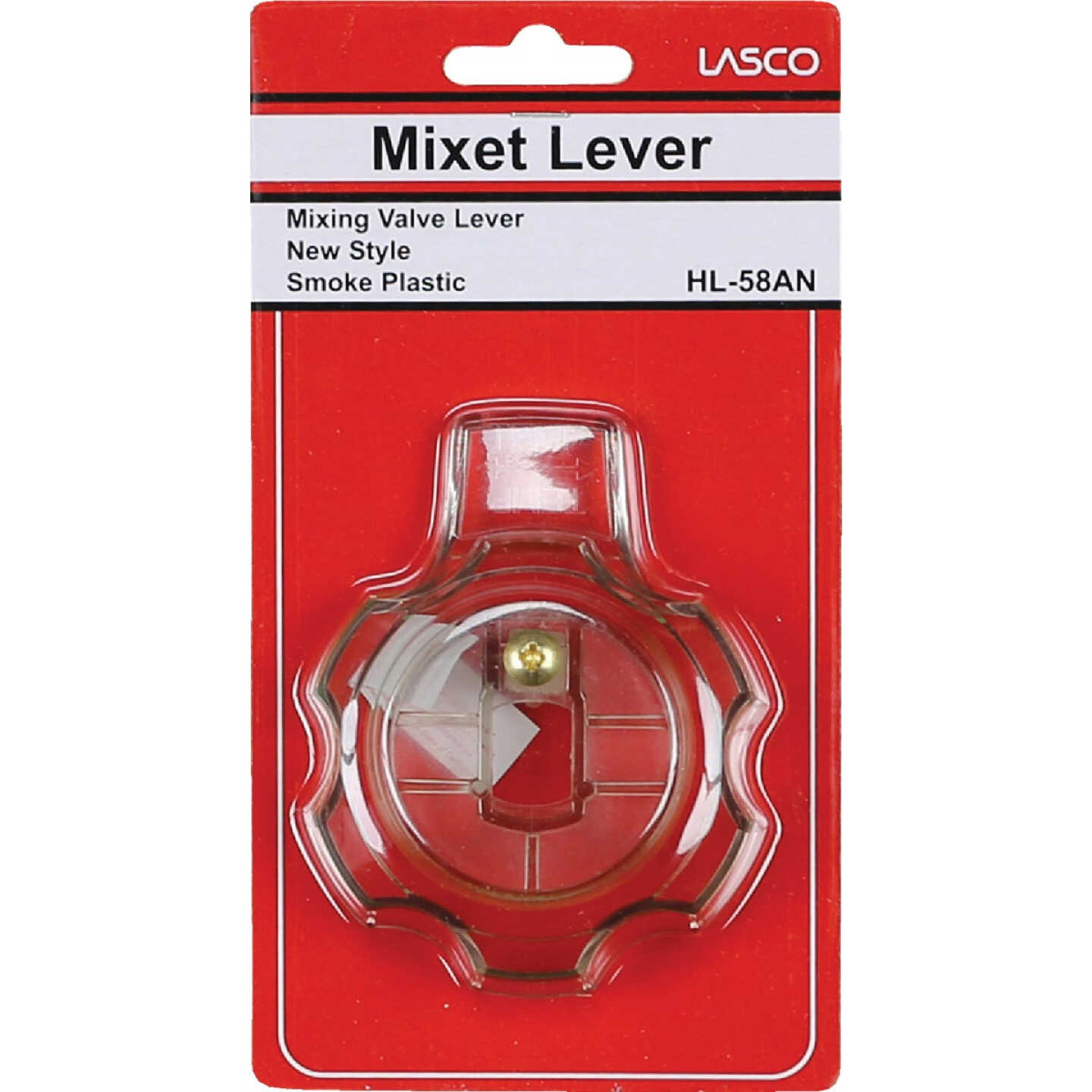 Lasco Mixet Lever Handle Smoked Tub & Shower Handle Kit Image 2