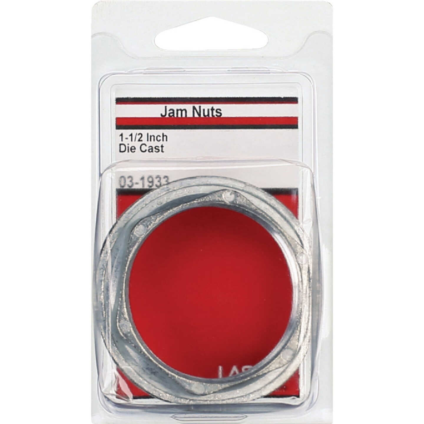 Lasco 1-1/2 In. Die-Cast Jam Nut Image 2