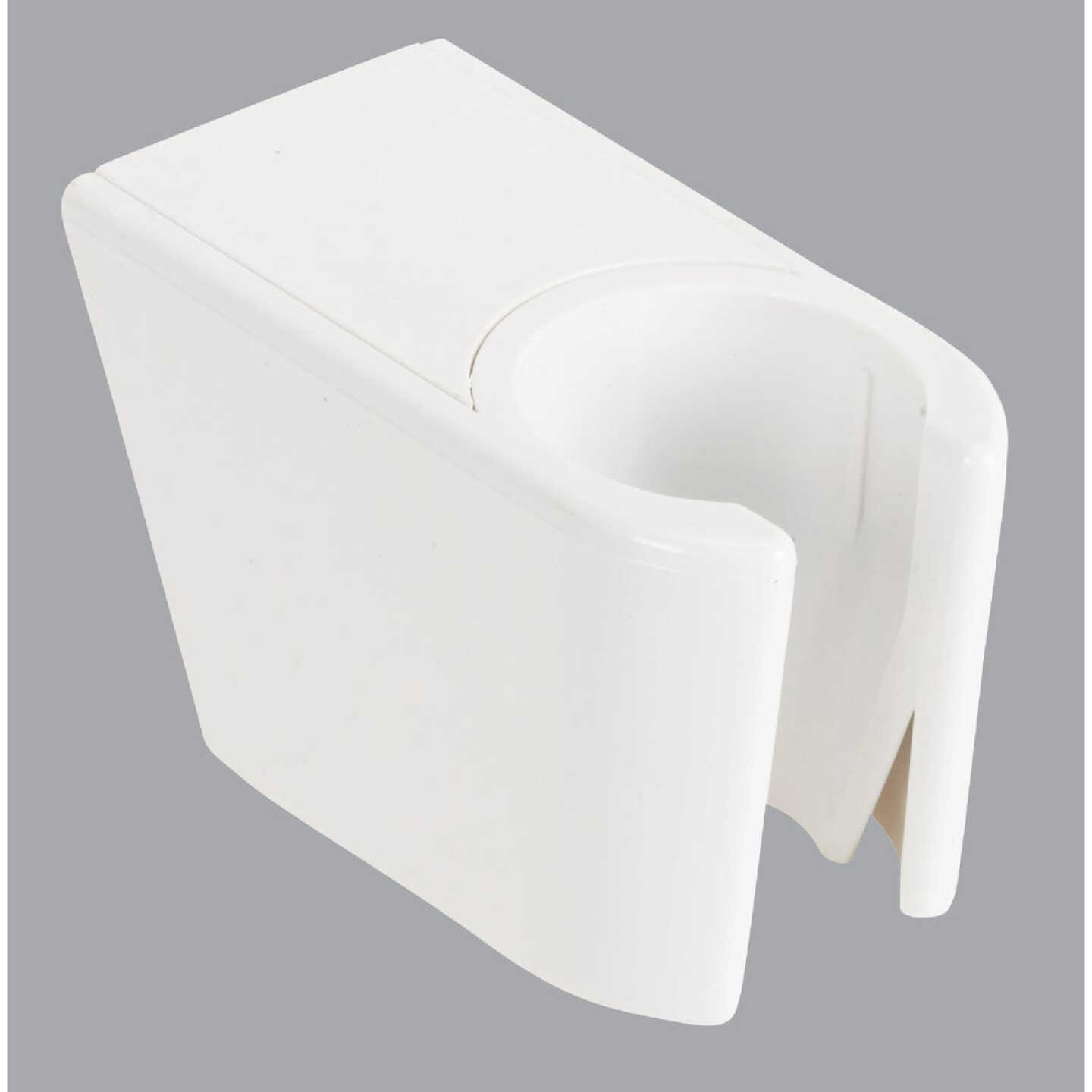 Do it White Plastic Shower Wall Mount Image 1