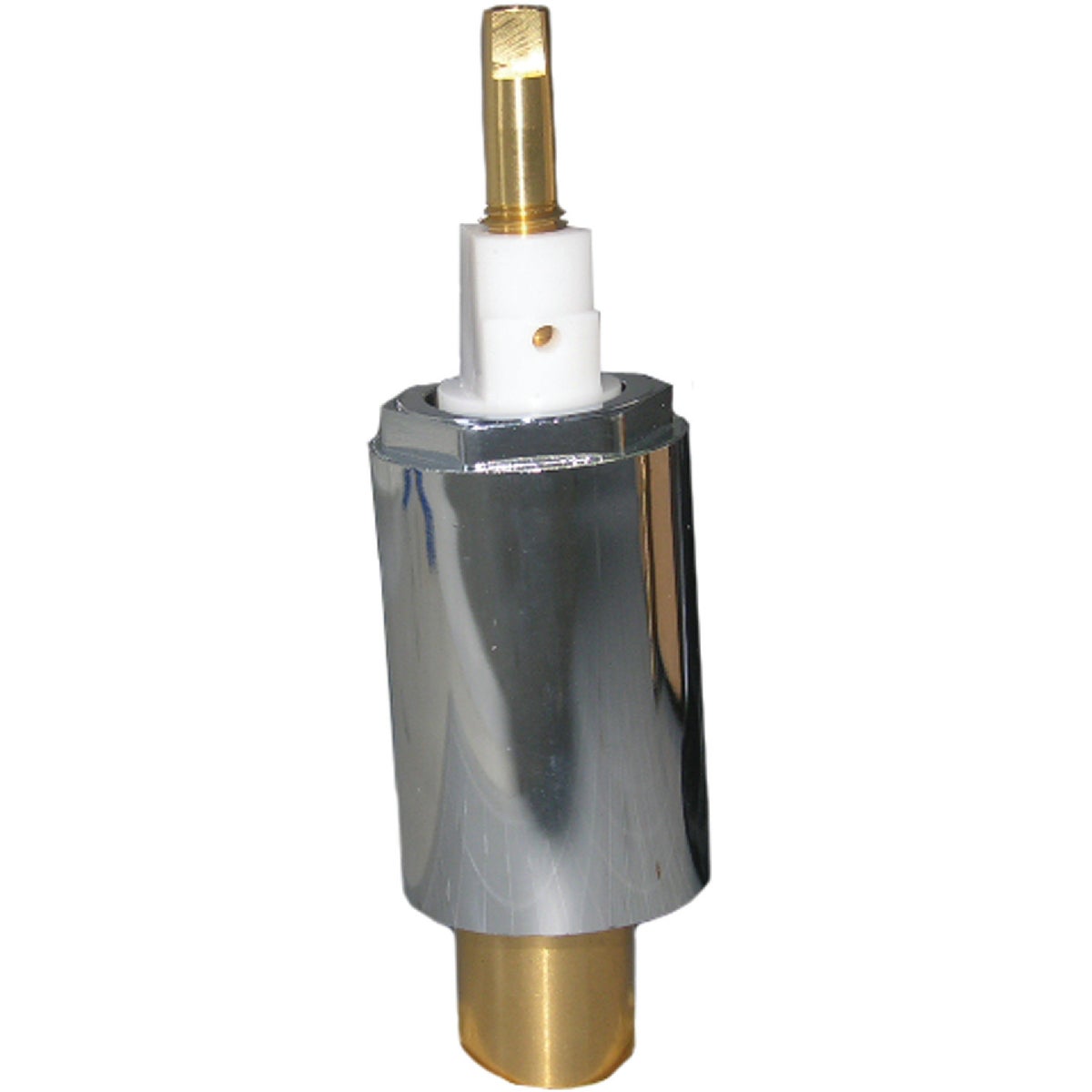 Lasco Mixet No.0503 Hot/Cold Plastic with Chrome Retainer Bathtub Stem