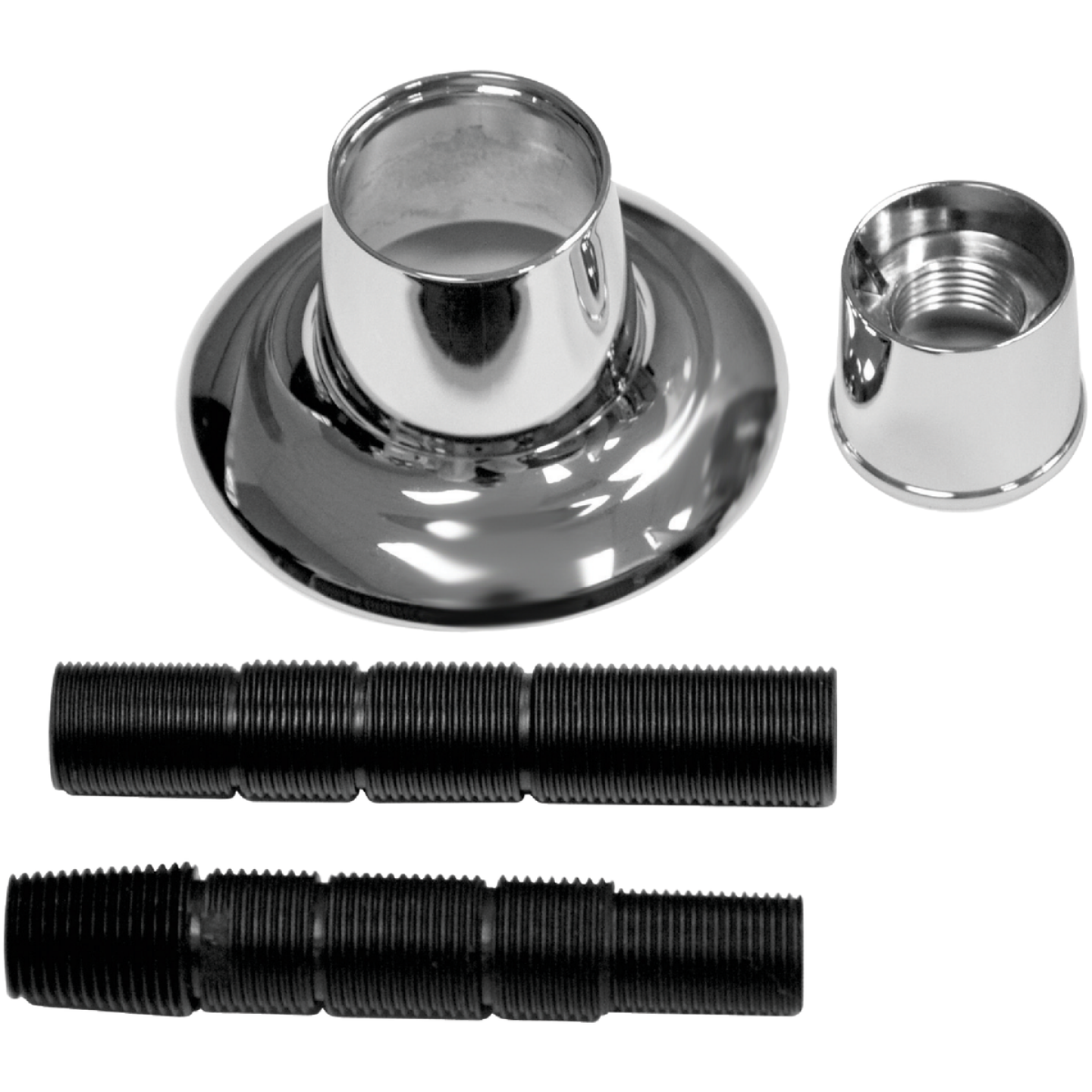 Danco 1/2 In. Chrome Zinc Flange Image 1