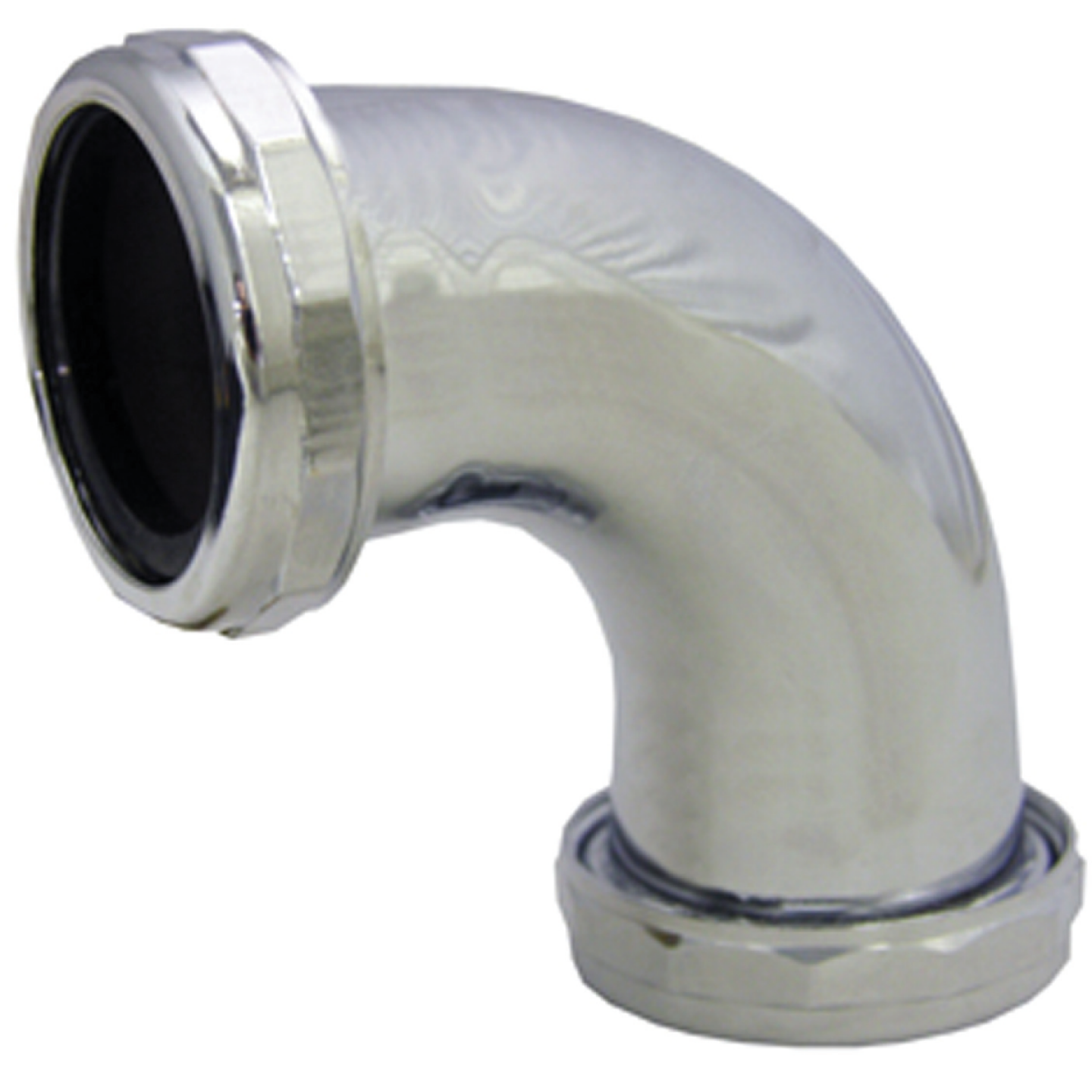 Lasco 1-1/2 In. Chrome-Plated Elbow Image 1