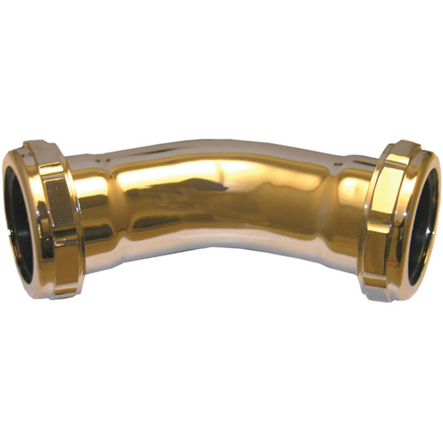 Lasco 1-1/4 In. Chrome-Plated Elbow Image 1