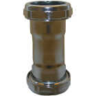 Lasco 1-1/2 In. Chrome-Plated Brass Straight Coupling Image 1