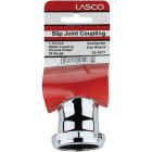 Lasco 1-1/2 In. Chrome-Plated Brass Straight Coupling Image 2