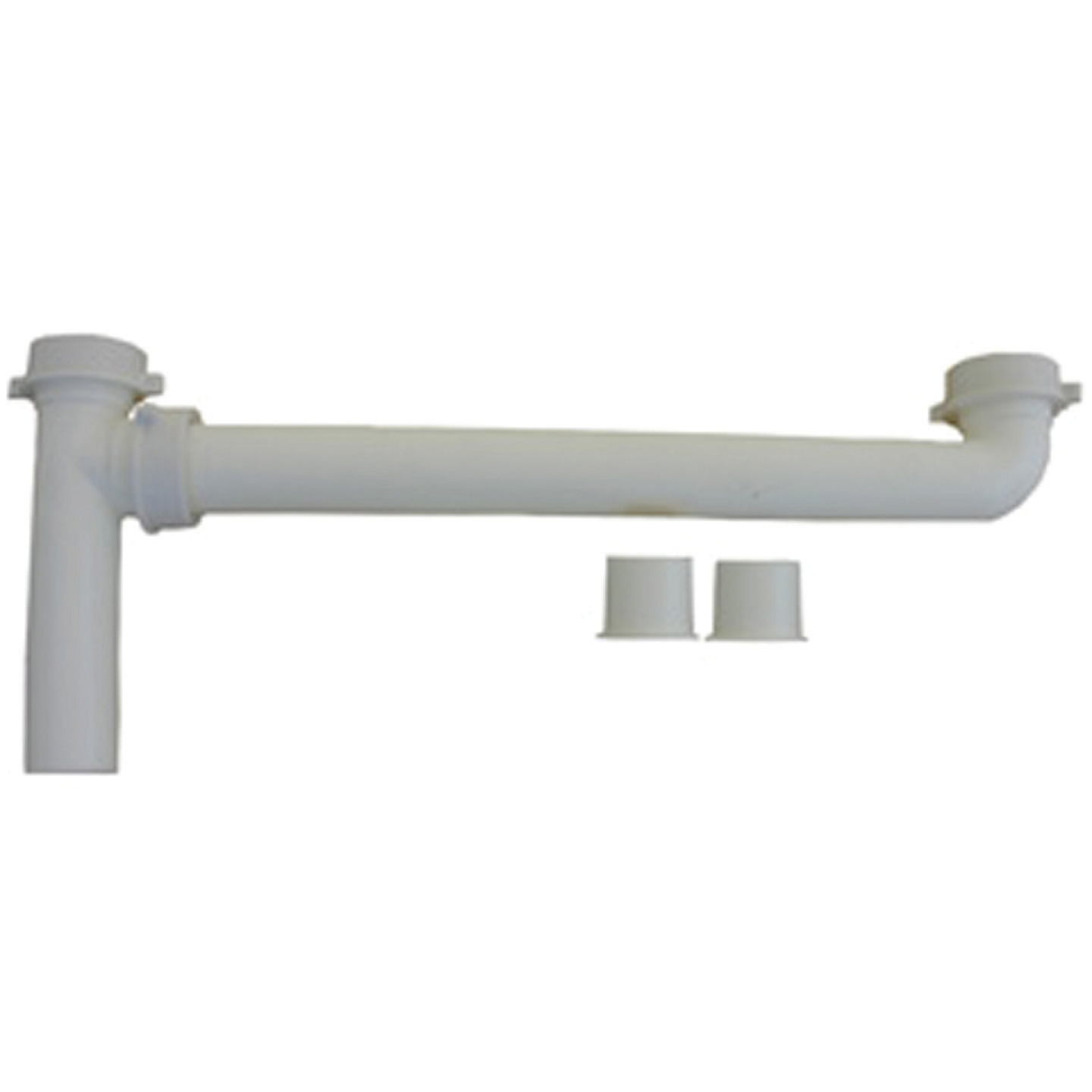 Lasco 1-1/2 In. OD x 16 In. White Plastic End Outlet Waste Image 1