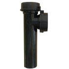 Lasco 1-1/2 In. OD x 7 In. Black Plastic End Outlet Tee Image 1