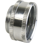 Lasco No Lead Dual Thread Female Hose to Male Faucet Adapter, Chrome-Plated Image 1