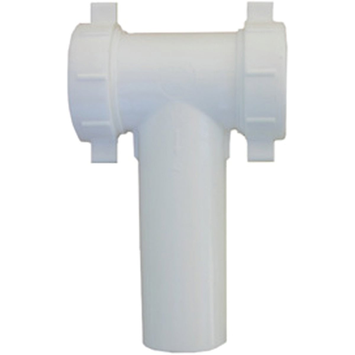 Lasco 1-1/2 In. OD White Plastic Tee Image 1
