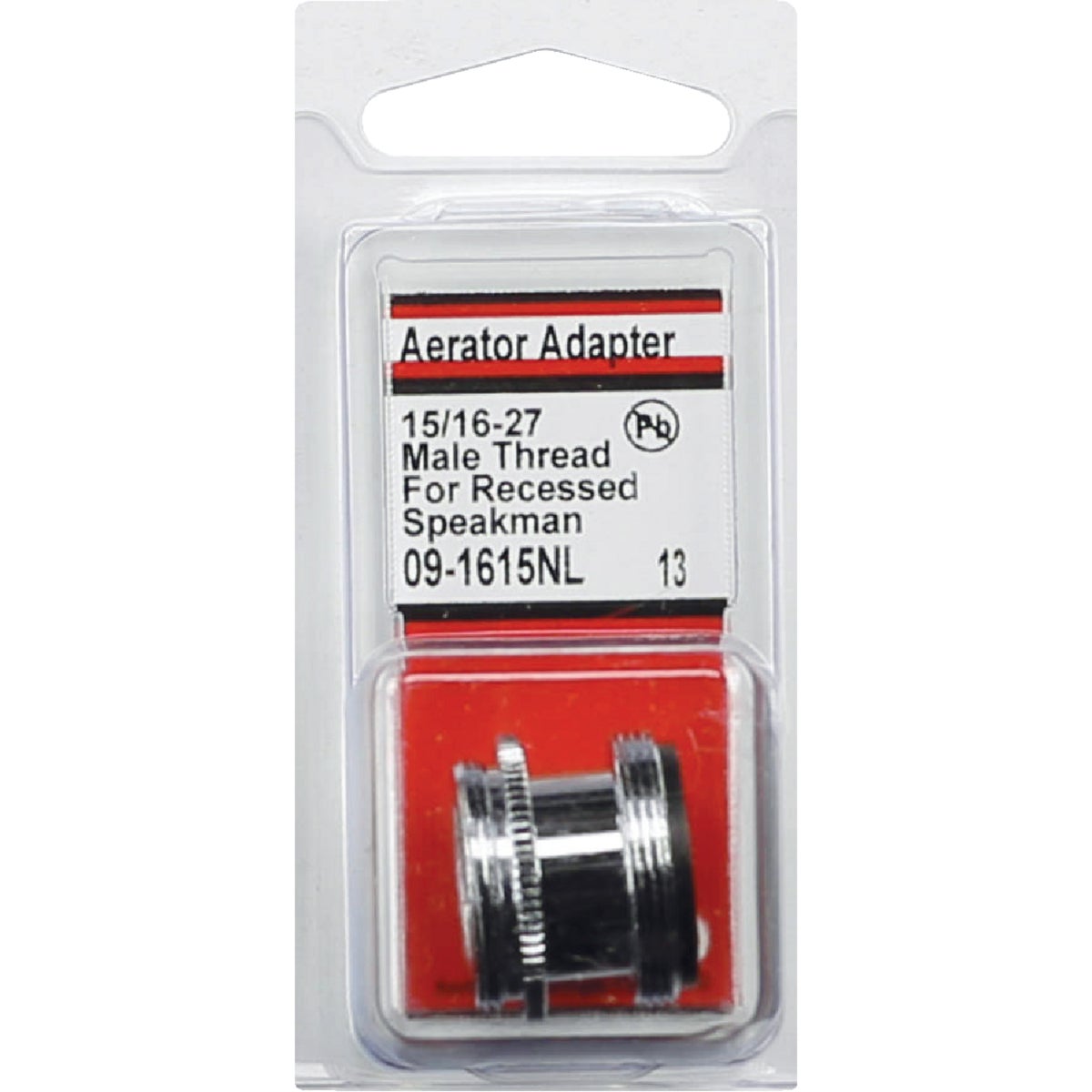 Lasco No Lead Male Faucet Adapter, Extra Long for Recessed Speakman Mounting Image 2