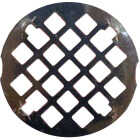 Lasco 3-1/4 In. Chrome Snap-In Shower Drain Strainer Image 1