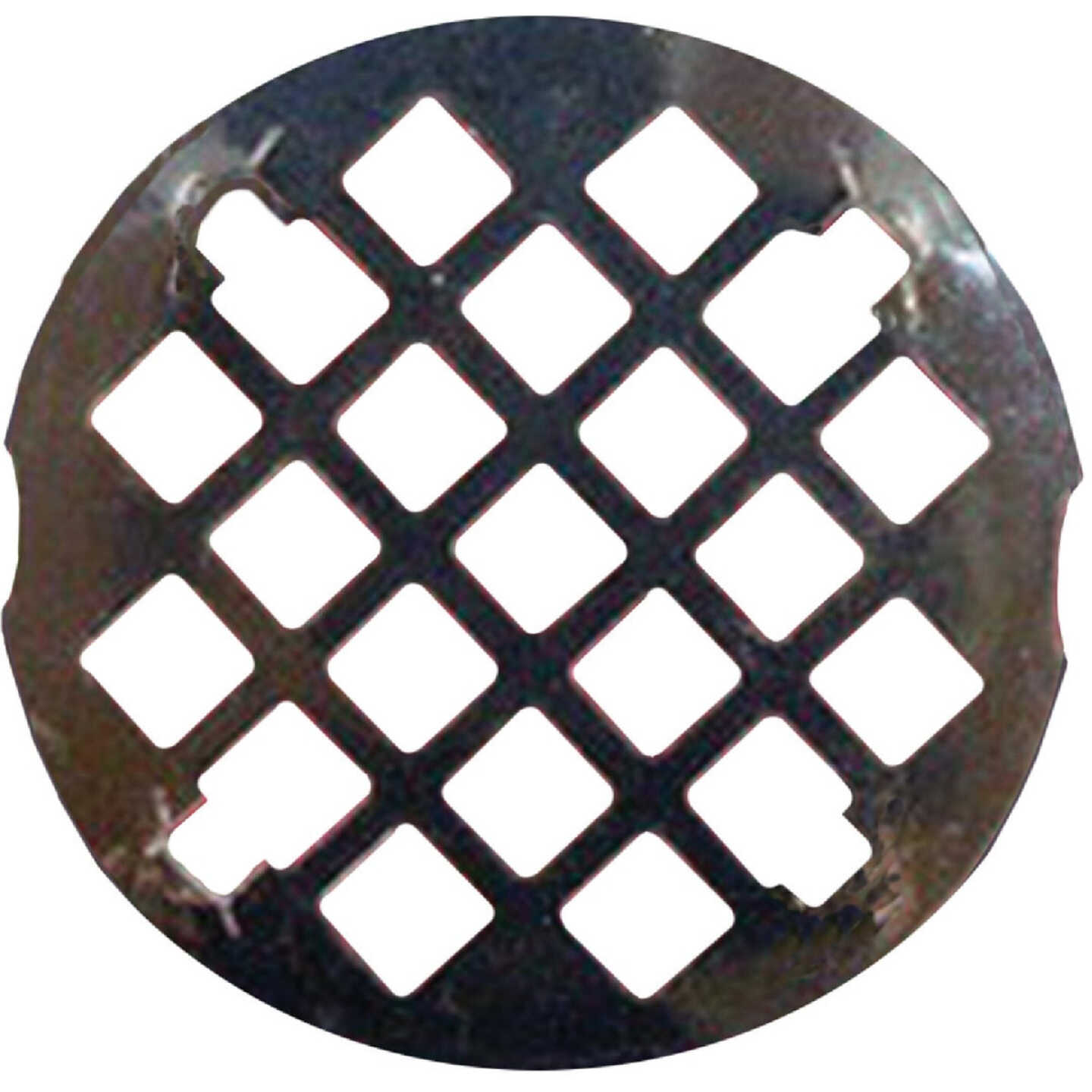 Lasco 3-1/4 In. Chrome Snap-In Shower Drain Strainer Image 1