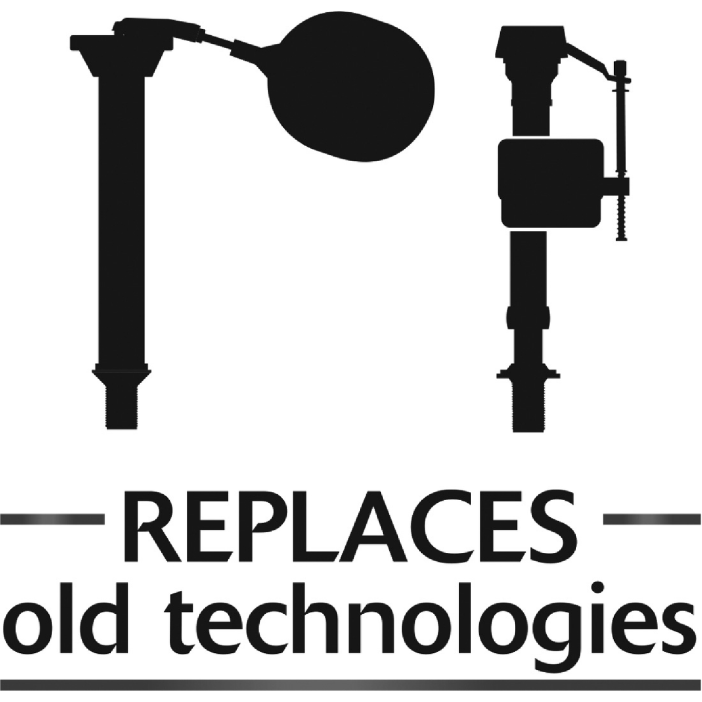 Korky QuietFILL Platinum Fill Valve & 2 In. Flapper Kit Image 11