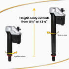 Korky QuietFILL Platinum Fill Valve & 2 In. Flapper Kit Image 5