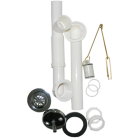 Lasco PVC Trip Lever Bath Drain with Chrome Plated Trim Image 1