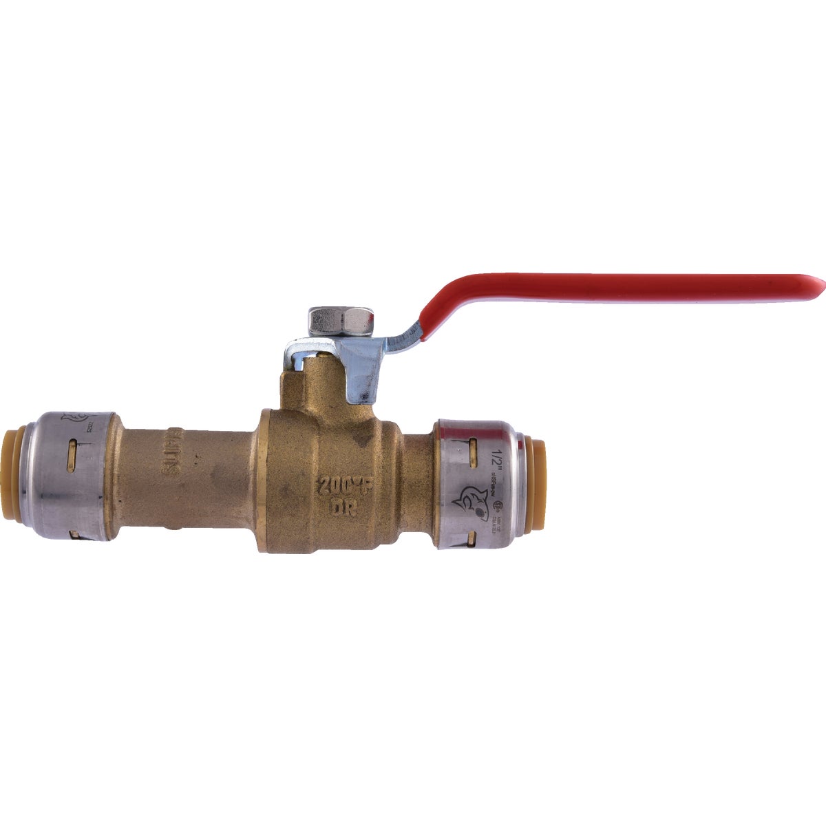 SharkBite 1/2 In. Brass Push-Fit Slip Ball Valve Image 8
