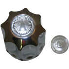 Lasco Gerber Long Broach with Hot & Cold Buttons, Divert Chrome Tub & Shower Handle Kit Image 1