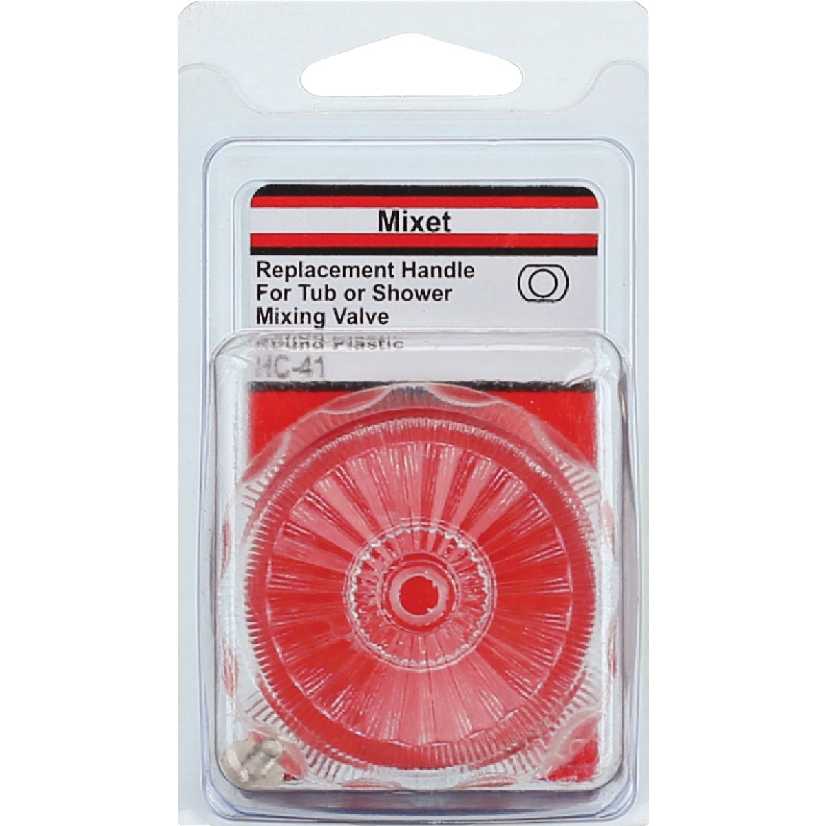 Lasco Mixet Round Single Lever Clear Tub & Shower Handle Kit Image 2