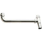 Keeney 1-1/2 In. x 16 In. Satin Nickel End Outlet Waste Image 1