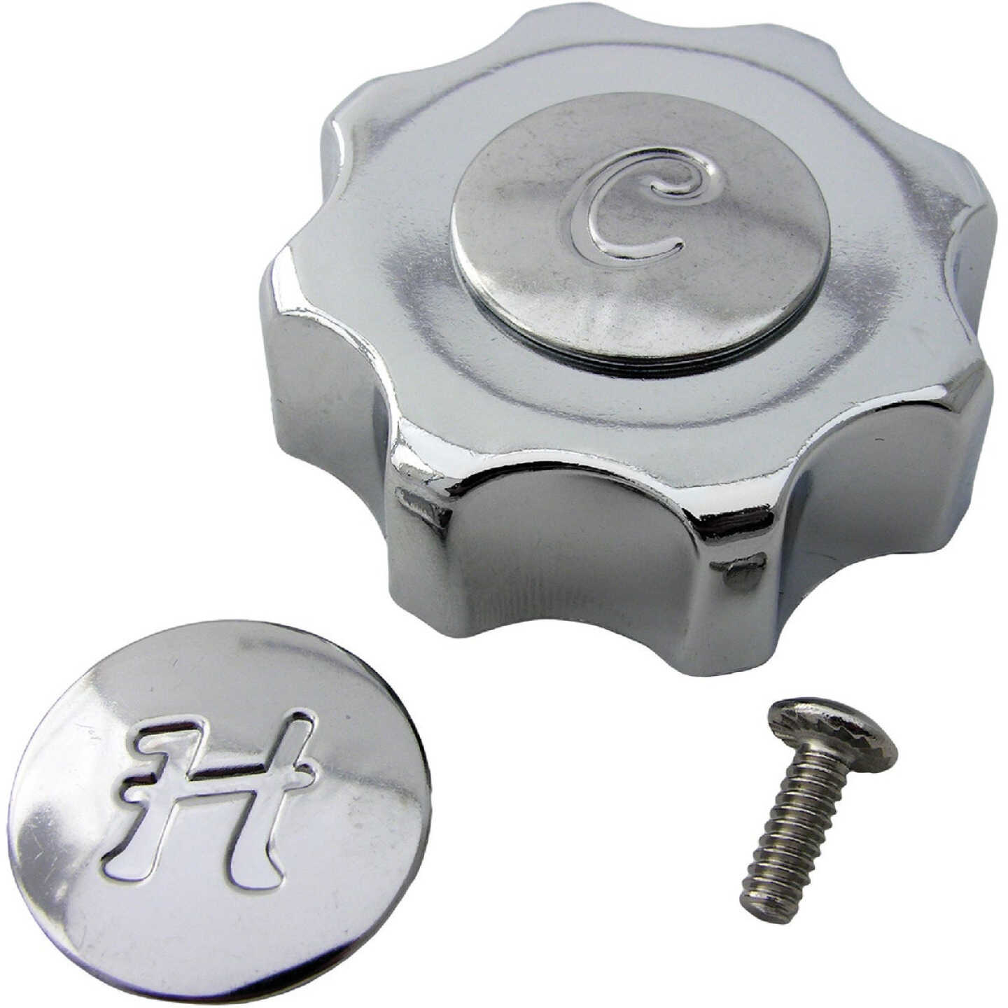 Lasco Price Pfister Crown Imperial Tub & Shower Chrome Tub & Shower Handle Kit Image 1