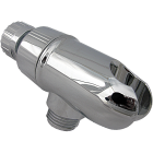 Lasco Chrome-Plated Plastic Shower Bracket Image 1