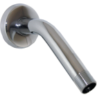 Lasco 6 In. Chrome Shower Arm and Flange Image 1