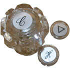 Lasco Sterling Hot & Cold Clear Tub & Shower Handle Kit Image 1