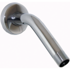 Lasco 8 In. Chrome Shower Arm and Flange Image 1