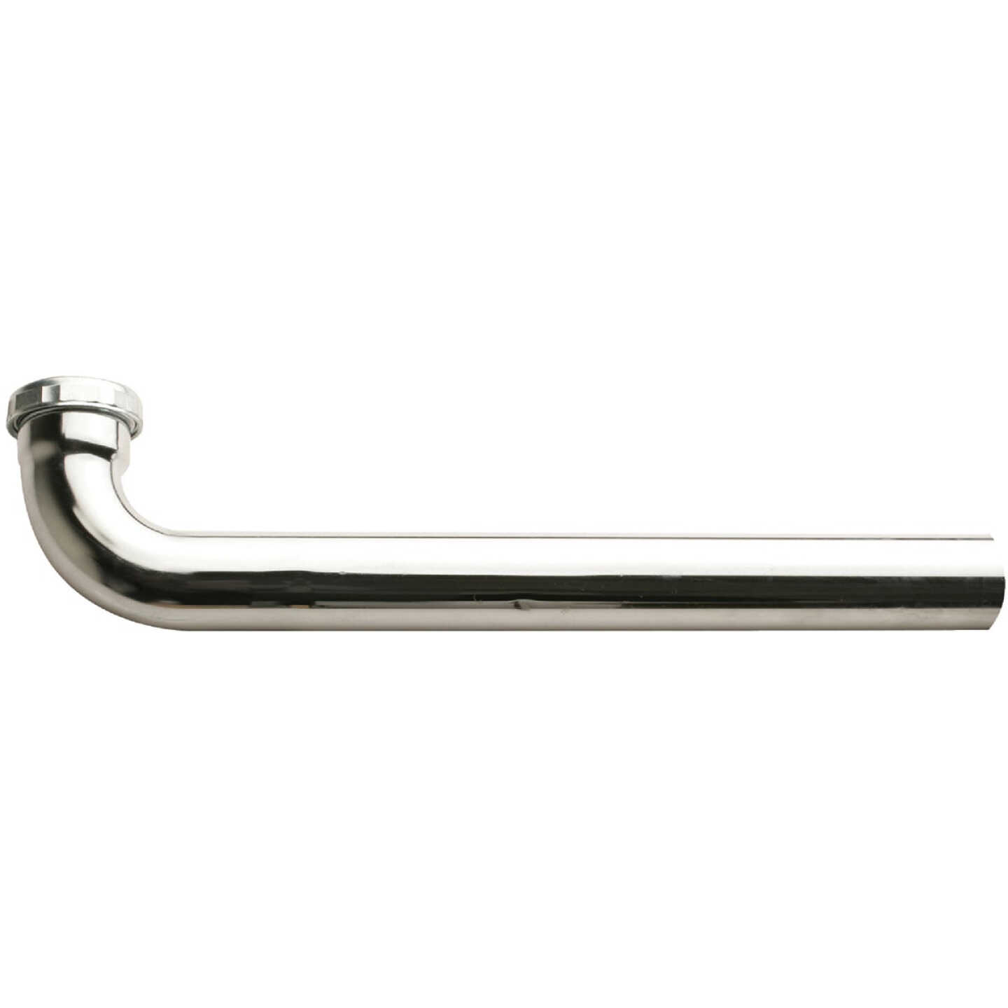 Keeney 1-1/2 In. x 20 In. Satin Nickel Waste Arm Image 1