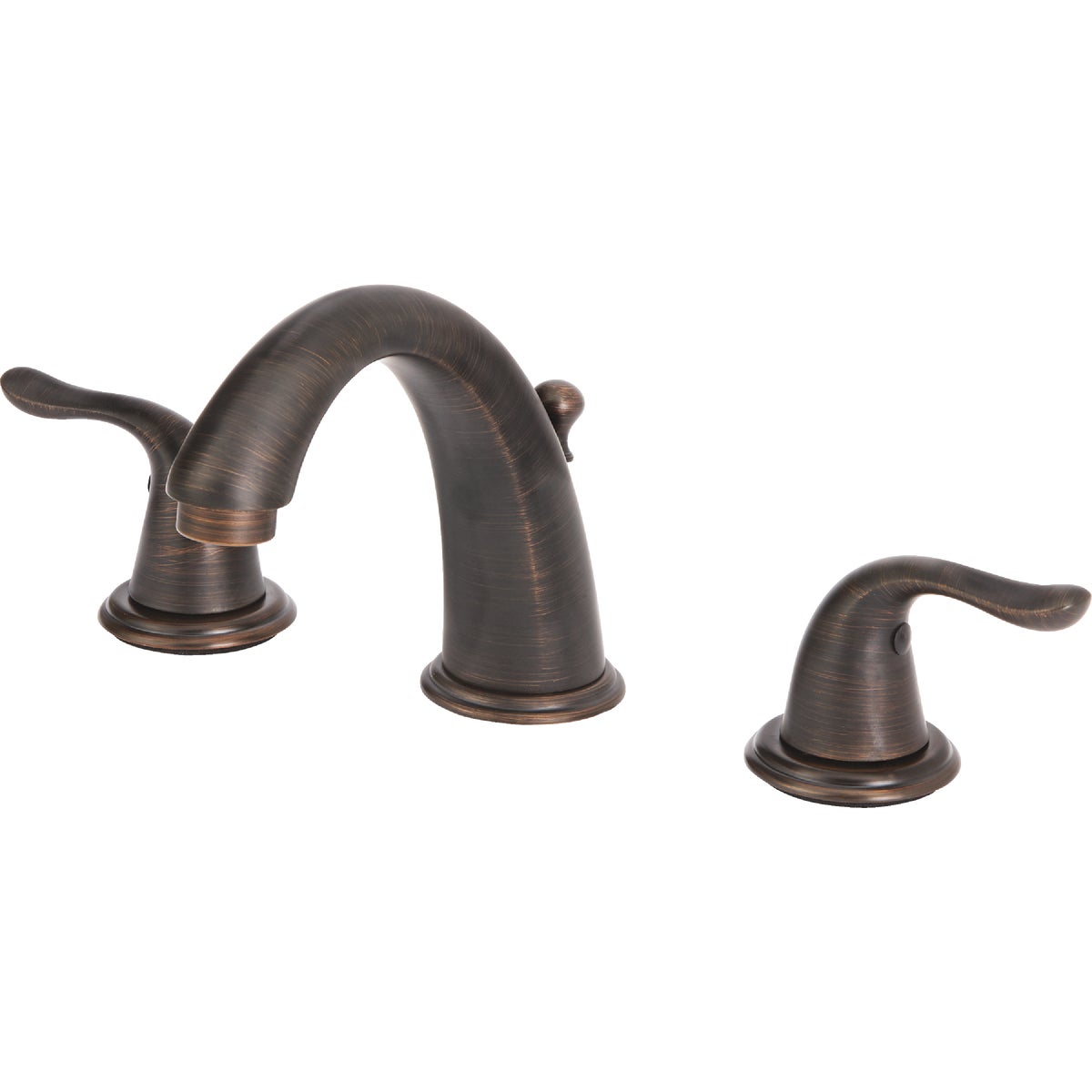 Home Impressions Oil-Rubbed Bronze 2-Handle Lever 6 In. to 12 In. Widespread Bathroom Faucet with Pop-Up Image 1