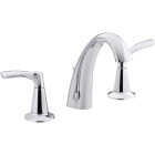 Kohler Mistos Chrome 2-Handle Lever 8 In. Widespread Bathroom Faucet with Pop-Up Image 1