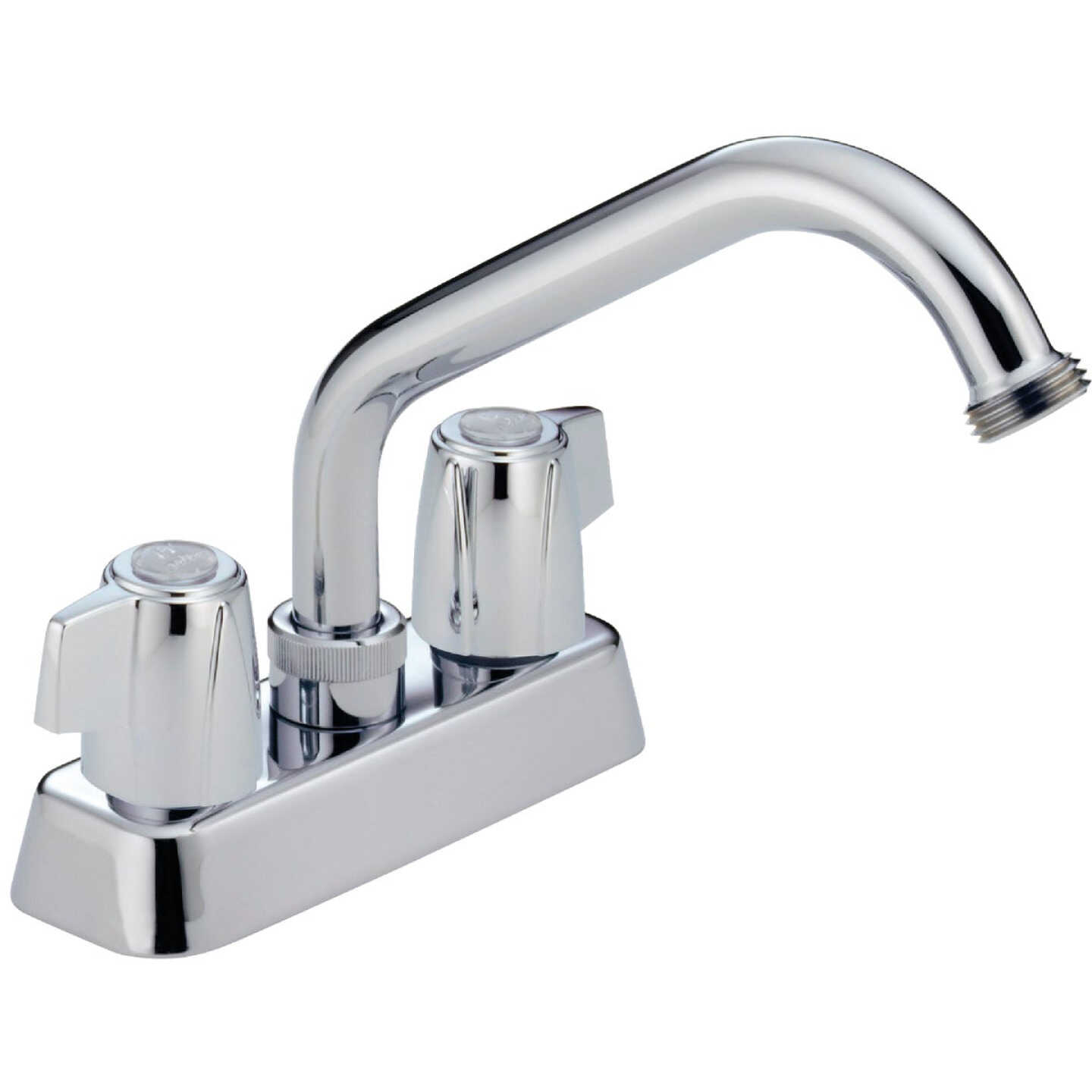 Delta 2-Handle Chrome Laundry Faucet Image 1