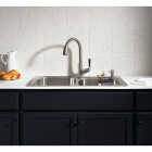 Kohler Malleco 1-Handle Lever Pull-Down Kitchen Faucet, Stainless Image 6