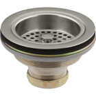Kohler Duostrainer 3-1/2 In. to 4 In. Opening Basket Strainer Assembly in Vibrant Stainless Finish Image 1