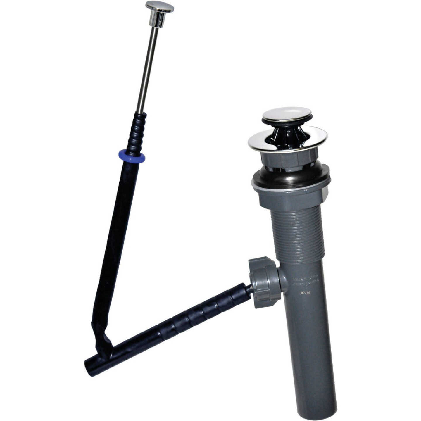 Danco EZ Connect 1-1/4 In. Chrome-Plated/Plastic Pop-Up Assembly Image 1