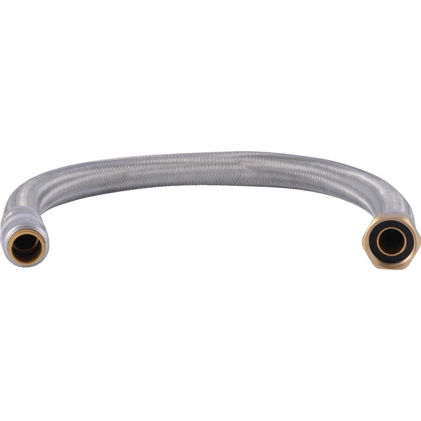 SharkBite 1/2 In. X 3/4 In. FIP X 24 In. L Braided Flexible Water Heater Connector Image 8