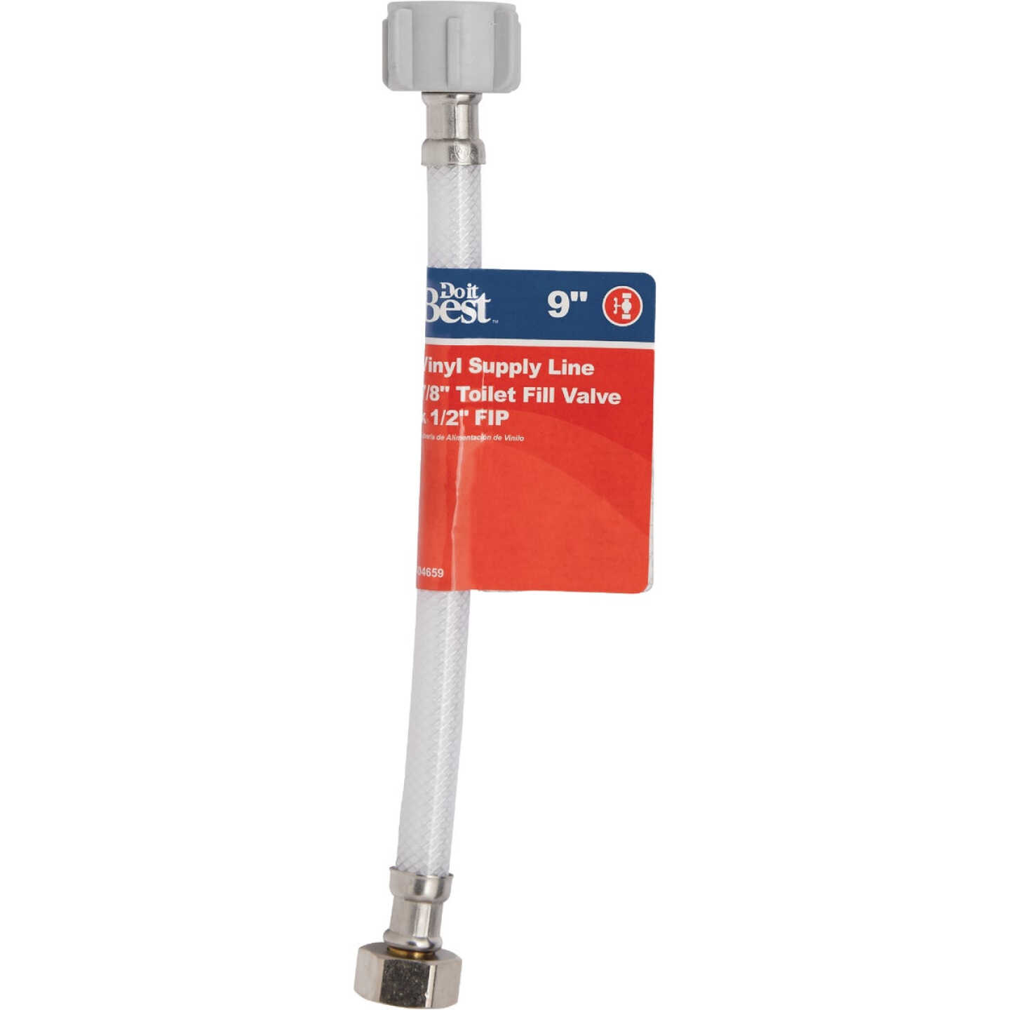 Do it Best 1/2 In. FIP x 7/8 In. BC x 9 In. L Slip-Joint x Ballcock Toilet Connector Image 2