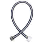 Do it Best 1/2 In. FIP x 7/8 In. BC x 12 In. Braided Stainless Steel Toilet Supply Line Image 1