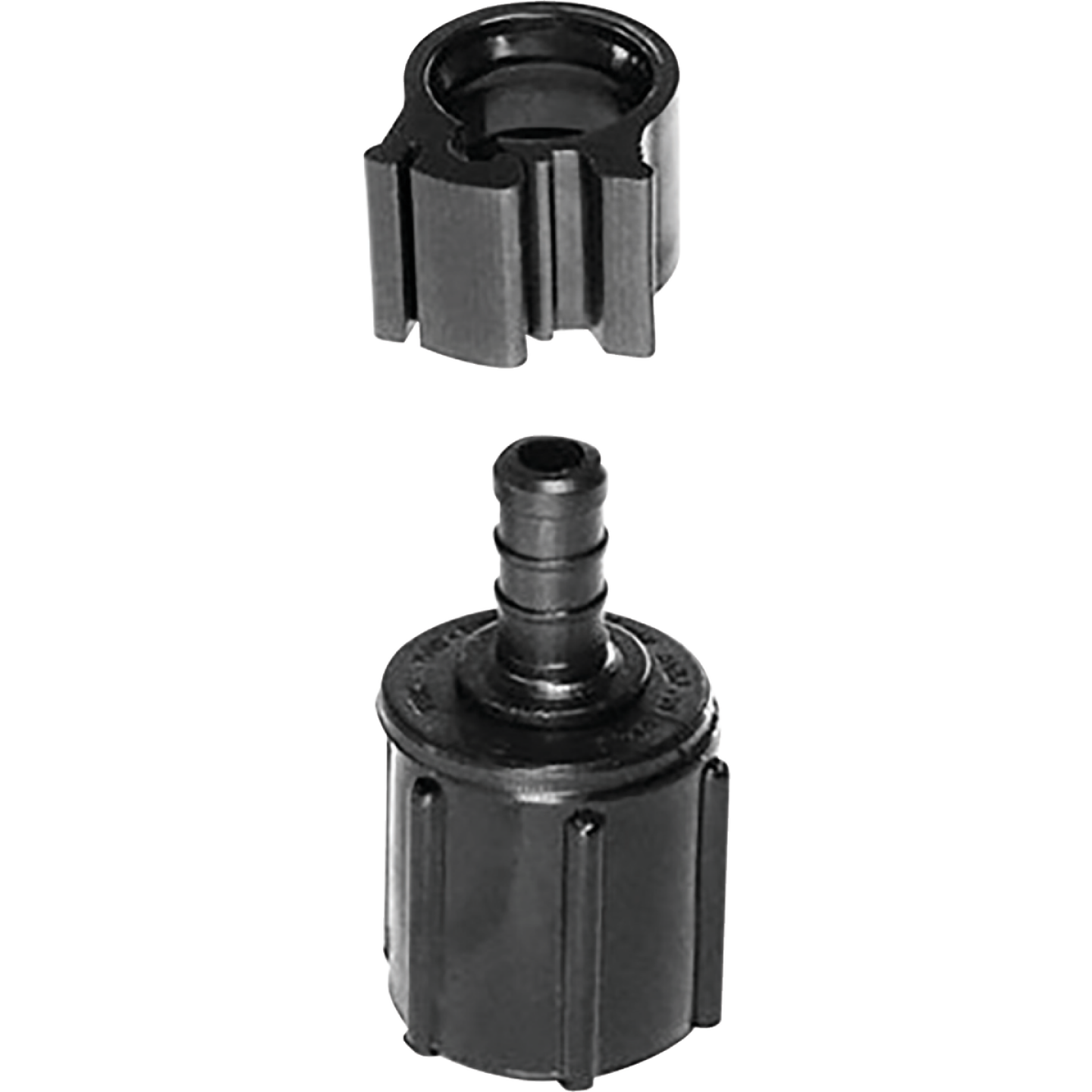 Flair-it PEX 3/8 In x 1/2 In. FPT Poly-Alloy PEX Coupling Image 1