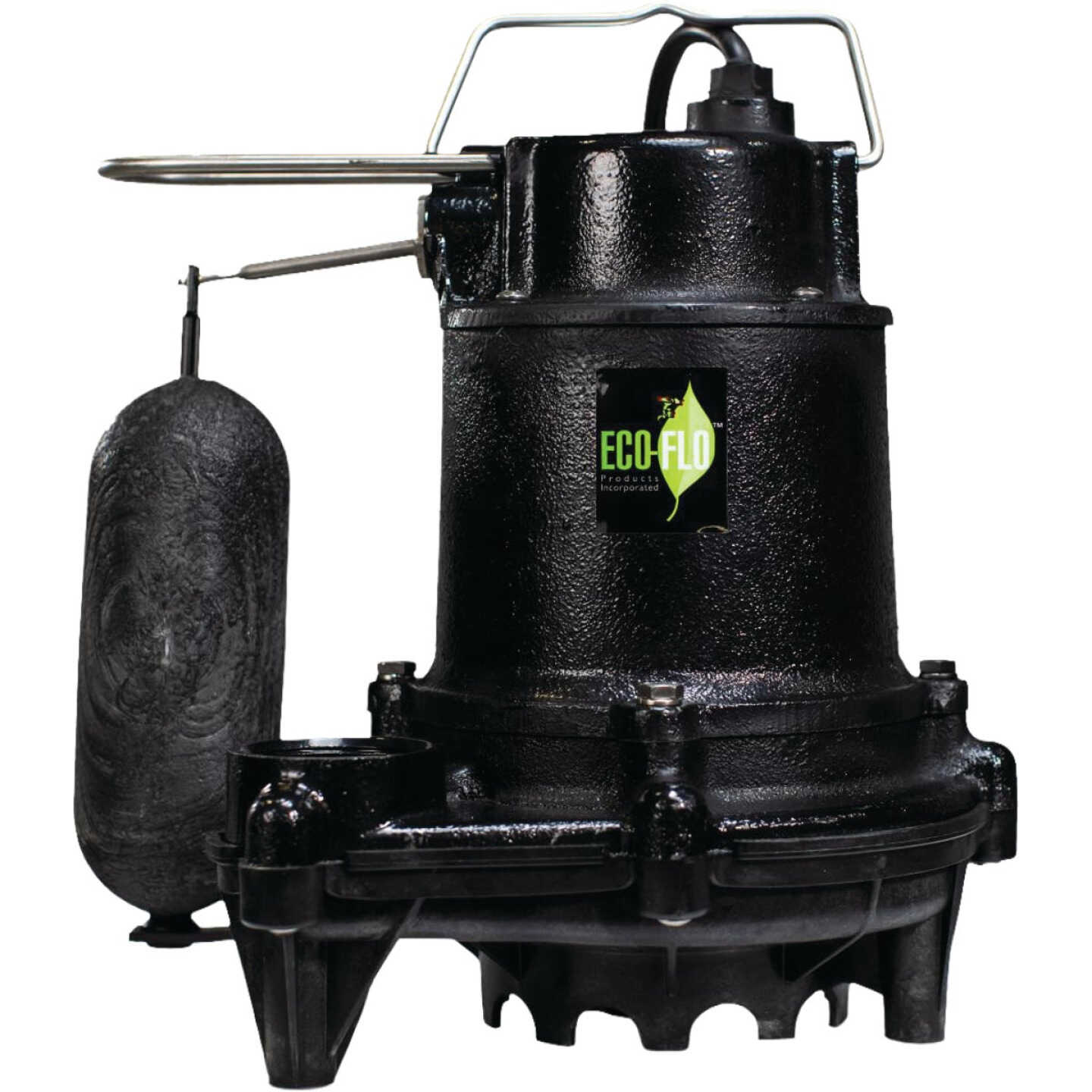 ECO-FLO 1/2 HP High Efficiency Cast Iron Submersible Sump Pump Image 1