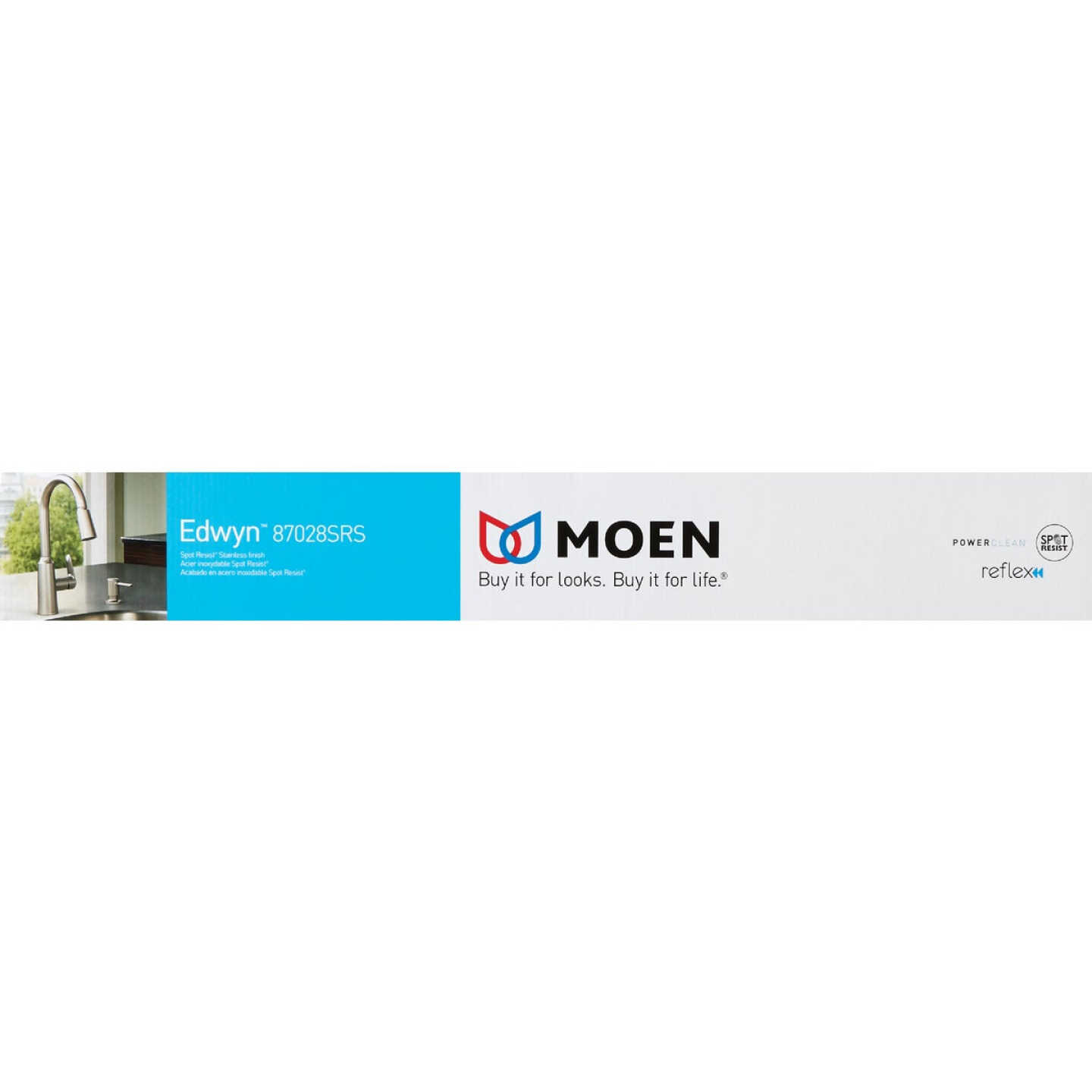 Moen Edwyn 1-Handle Pull-Down Kitchen Faucet with Soap Dispenser, Spot Resist Stainless Steel Image 4