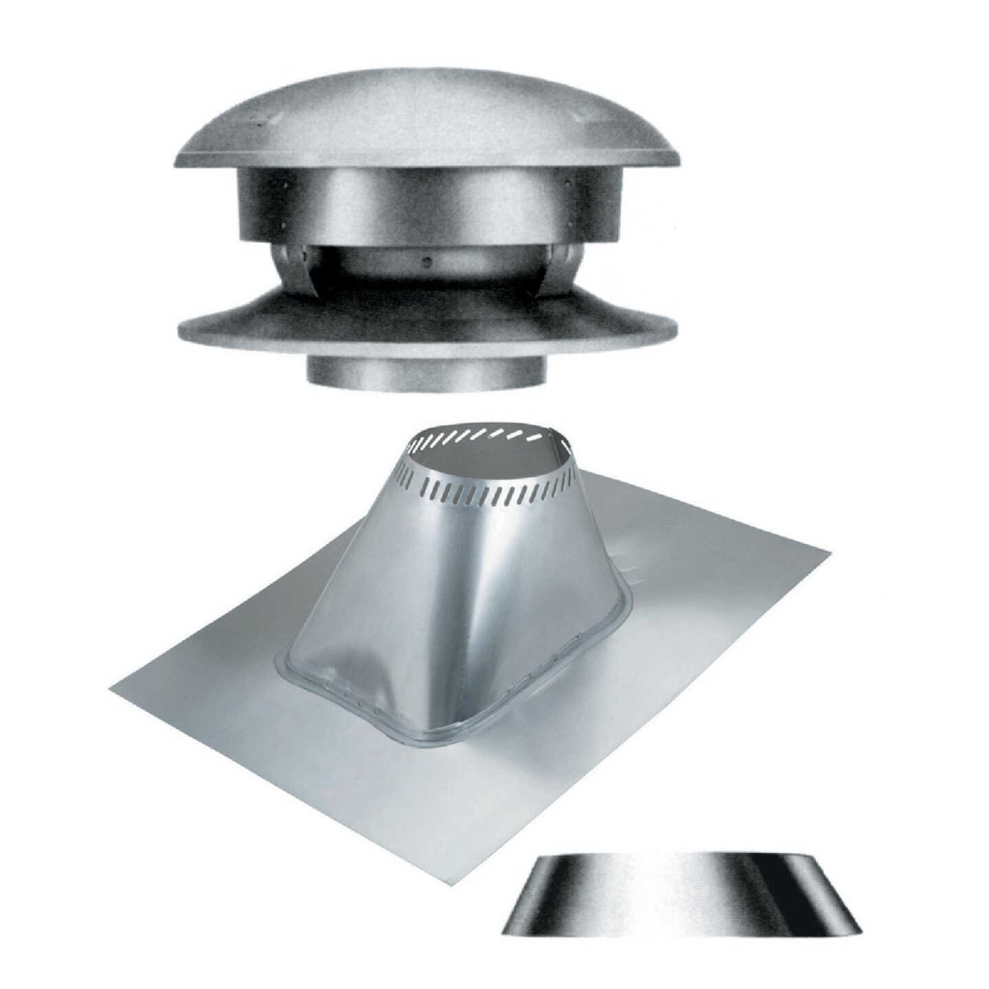 SELKIRK Sure-Temp 6 In. Stainless Steel Round Top Chimney Kit Image 2