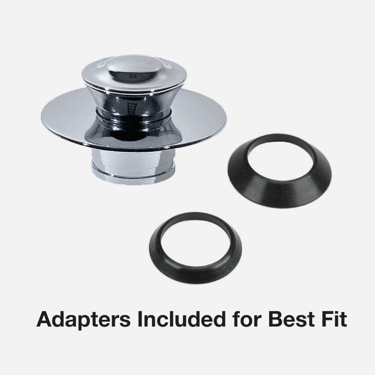 Danco EZ Drain Touch Activated Universal Bathtub Drain Stopper Image 4