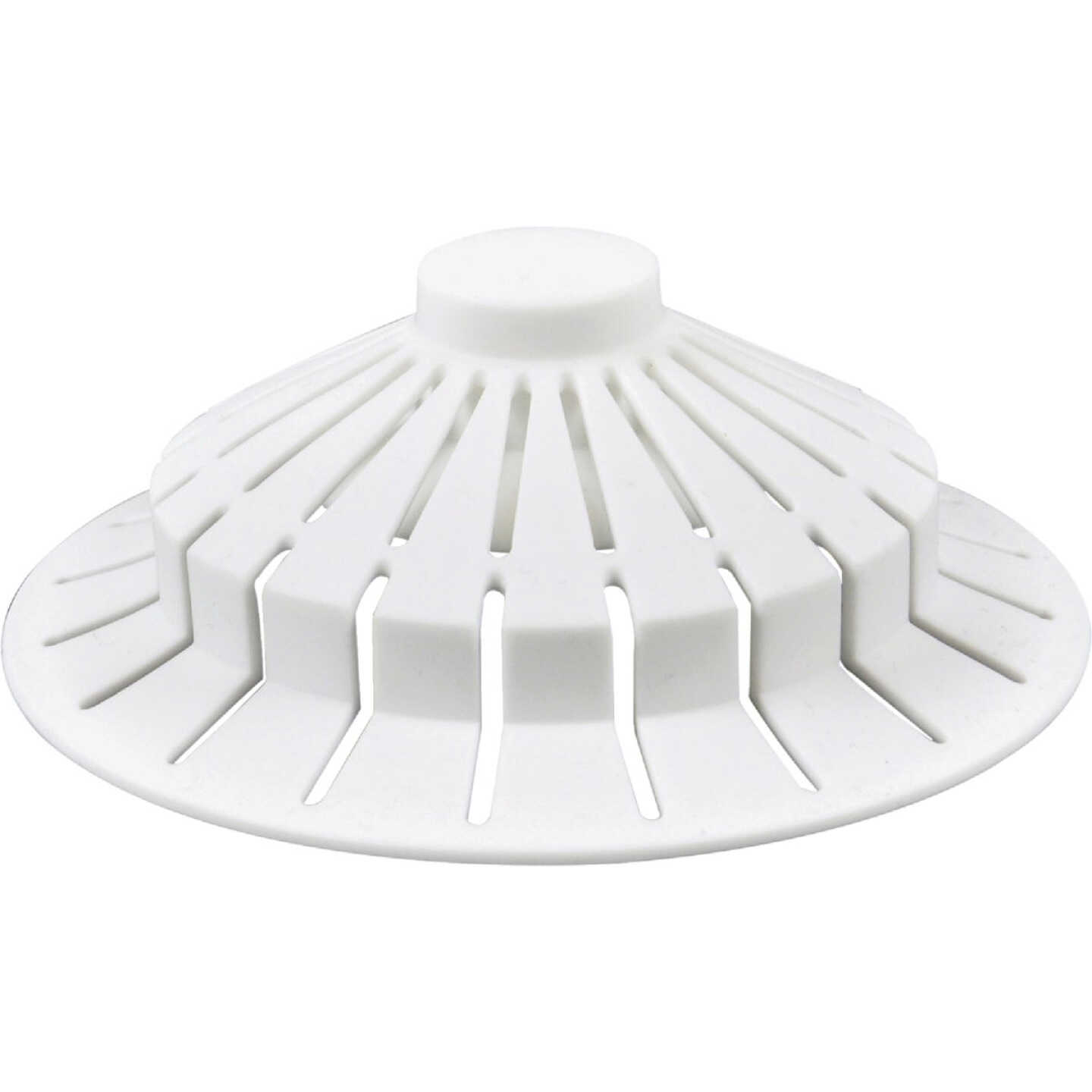 Danco Standard Size Suction Cup Silicone Tub Drain Strainer Image 1