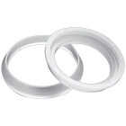 Do it Best 1-1/4 In. x 1-1/4 In. Clear Poly Slip Joint Washer (2-Pack) Image 1